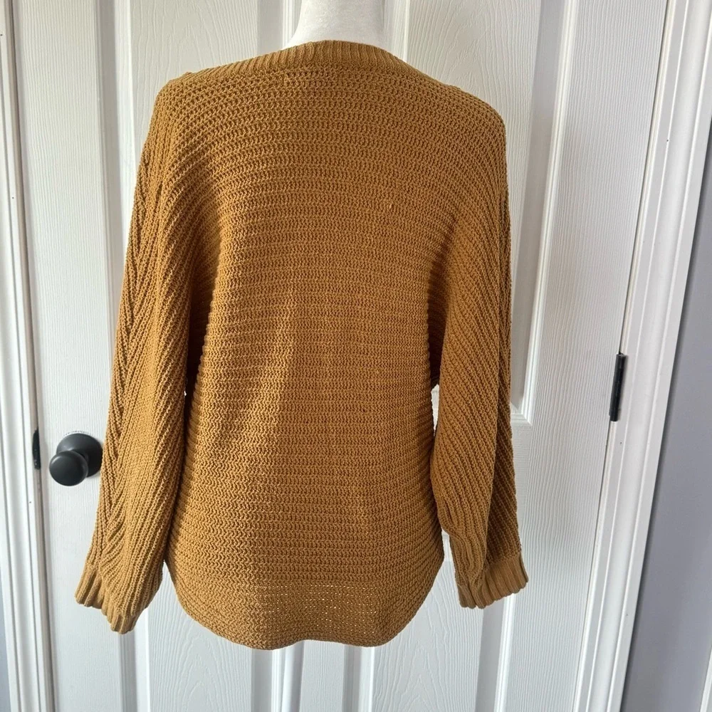 American Eagle Brown V-Neck Sweater - Picture 4 of 11